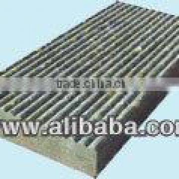 KB-125E/500 concrete stripe tile making machine