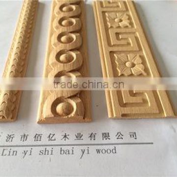 Factory price Steam beech wood decoration wood moulding