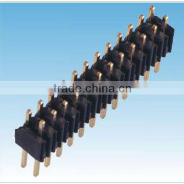 Pitch: 2.00mm Pin header Double Row straight Dip Type electrical connector