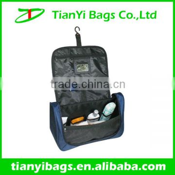 Hanging travel toiletry bag cosmetic bags with mirror