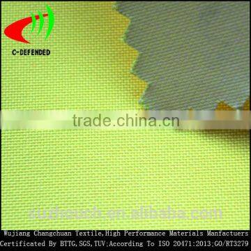 EN471 fluorescent yellow fabric sun reflective oxford fabric