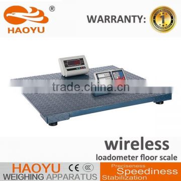 Haoyu wireless 1 ton floor scale