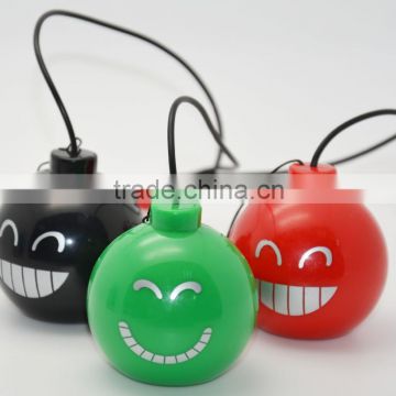 Mini wireless bluetooth speaker with led light color changing for music and phone call