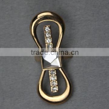 Rhinestone metal decorative shoe clips&metal buckels for dress or bags