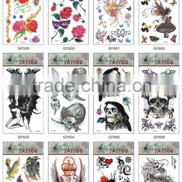 2016 best seller eco-friendly high quality permanent tattoo sticker