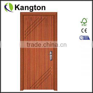 Interior mdf pvc wooden door