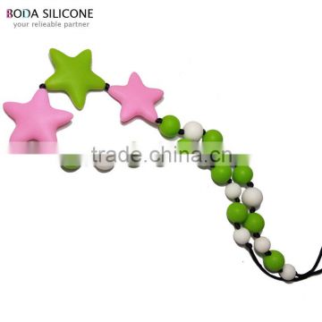 free sample silicone necklace baby silicone necklace