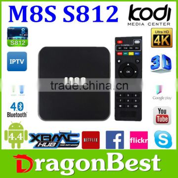 LED tv Smart Electronics Home Audio, M8S s812 Video & Accessories Tv Receivers Set Top Box m8s