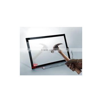 High transparency saw touch panel,18.5'' saw touch screen kiosk,dust-proof usb touch screen