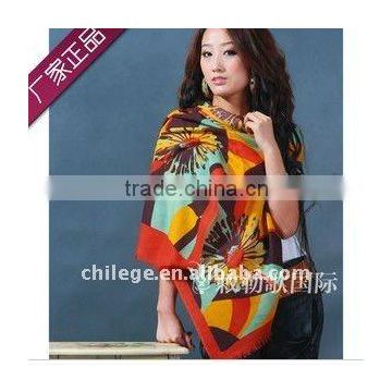 high quality wool square scarf shawl schal