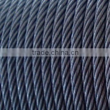 8mm 6*7+FC steel wire rope for cableway