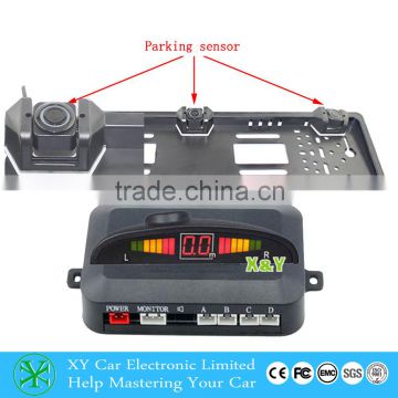 License Plate Frame parking sensor ,car parking assist reverse led parking sensor XY-5202L