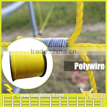 200m 6 strands visible animal electric fence polywire for horses