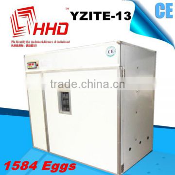 Full automatic industrial best price chicken, duck, quail egg incubation machine for sale CE approved YZITE-13