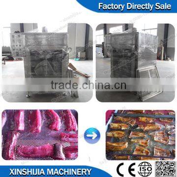 Factory price stainless steel fish meat smoke oven
