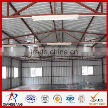 Steel Structures pre built steel structure shed