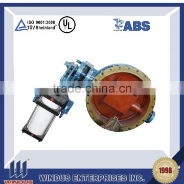 DN1100 PN58 chain drive butterfly valve