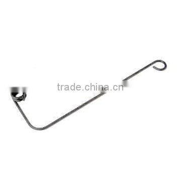L-shape wire retaining spring, wire spring, retain spring