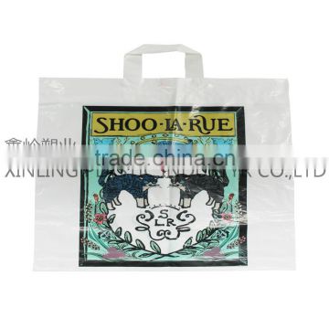 Customized Printing shopping plastic bags--- t-shirt bags or flat bags