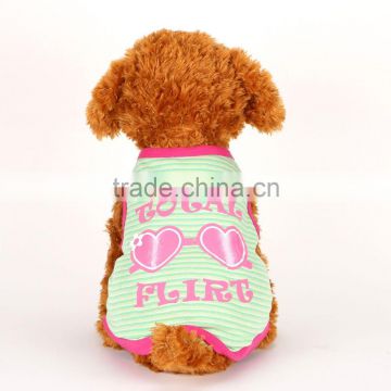 wholesale new design Pet Puppy Summer Shirt Pet Clothes T Shirt