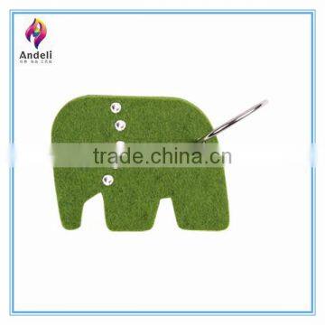 elephant shape handmade blank keyrings wholesale