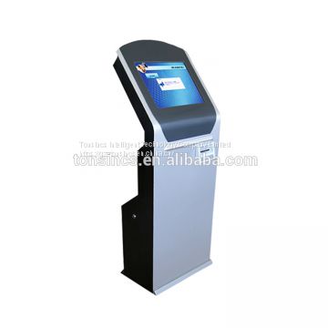 floor stand queue management system qms ticket dispenser KY112B queue ticket dispenser with led display using bank/hospital