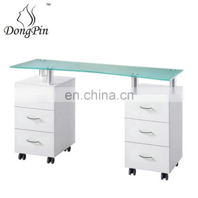 nail spa nail table with vacuum cleaner