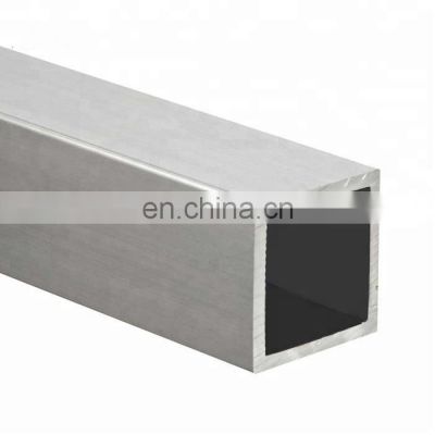 astm stainless steel metal square pipe 201 304 tube