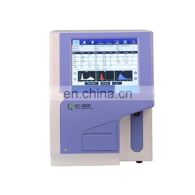 High quality Medical Equipment machine fully Auto Hematology Analyzer 3 diff hematology analyzer