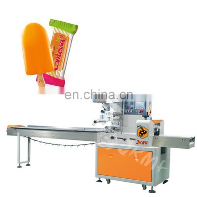 Automatic Horizontal Pack Ice Cream Bar / Popsicle / Ice Pop / Ice Candy Packaging Machine