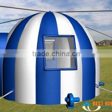 Commercial outdoor inflatable party tent