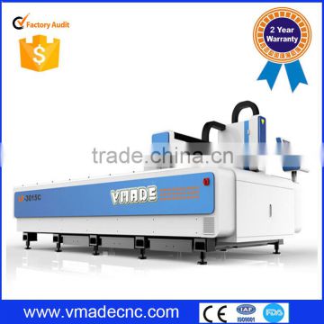 VMADE stainless steel tube and sheet metal fiber laser cutting machine 1500*3000