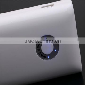 5200mah 5V 2.1A cell phone universal external power bank without cable power