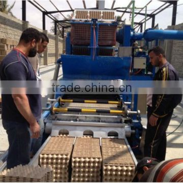 3000pcs/hour egg tray productiong line/pulp molding machine
