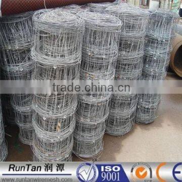 ISO9001 anping galvanized grassland fencing/cow fence/field fence /wire mesh cattle fence sheep wire fence