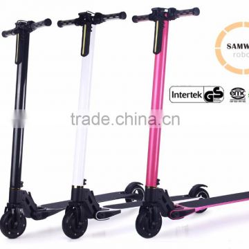 Samway Robot Best quality light weight carbon fiber folding electric bike with carbon lithium battery