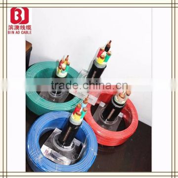 Three cores Cu/XLPE/STA/PVC Copper Wire Coils