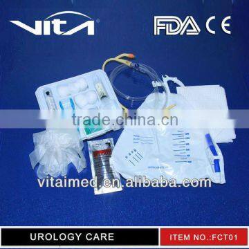 The New Combination Of Foley Catheter Tray FCT01 With CE/FDA/ISO13485 Certificate