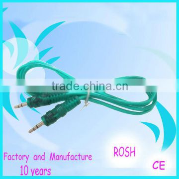 High End RCA Cable green color