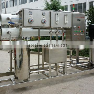 Full automatic 6000L/H stainless steel purified water filtration machine