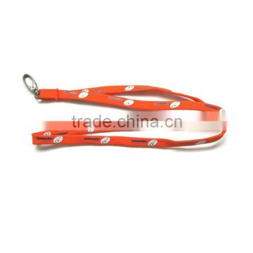Custom logo flat neck lanyard mobile phone straps