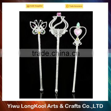 2016 High quality cheap magic fairy wand plastic party fairy wand