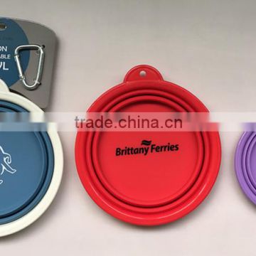 colorful and food safe silicone bowl dog feeder dog bowls