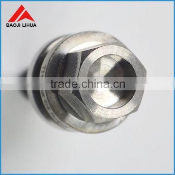 DIN6921 Titanium Hexagon flange bolts titanium screw price