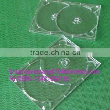 dvd tray clear double 7mm
