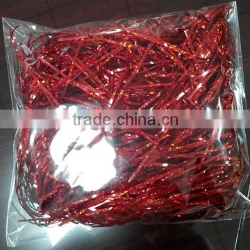 Free Design Hot Sale Red Holographic Easter Grass