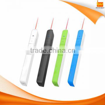 2.4GHz RF USB Wireless Teach Pen Red UV Laser Pointer Pen for PPT