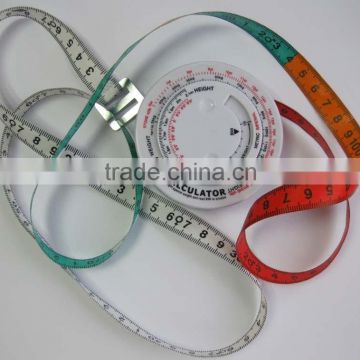 plastic circle round medical body measuring tape