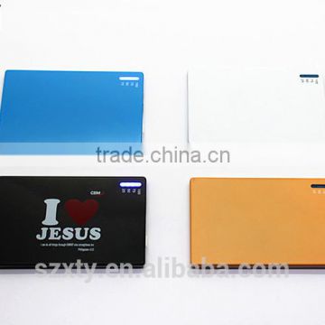 Wholesale 4.5 mm Super Slim Credit Card Power Bank 1800mah