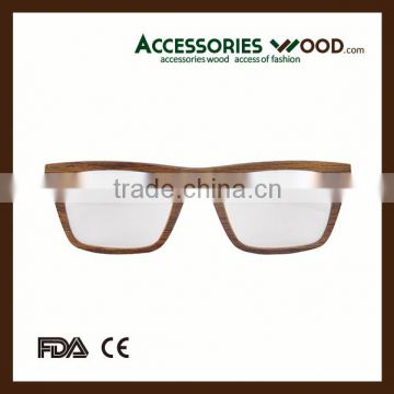 Hot sales fashion wood Optics reading glasses